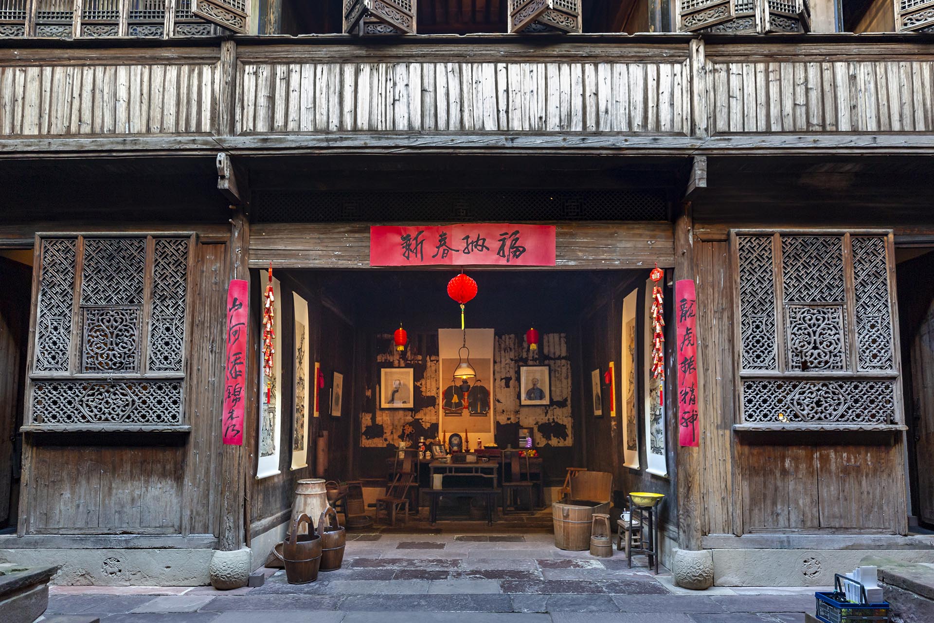 Chinese Tea House at Peabody Museum MA